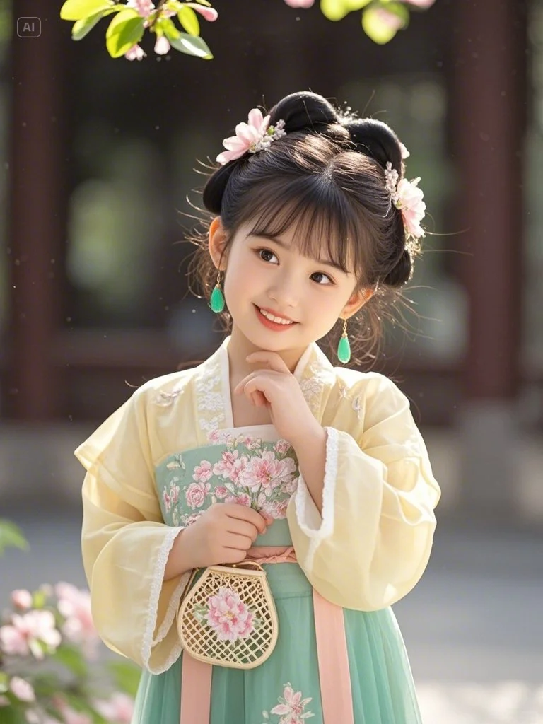 甜美可爱俏皮小公主【AI生成，勿混淆】