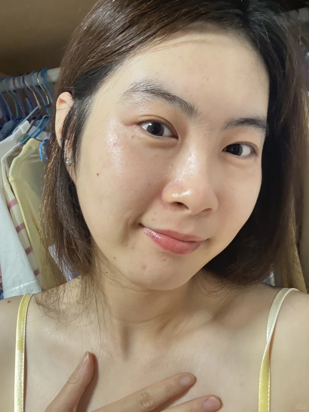 好喜欢今天的皮肤状态哎