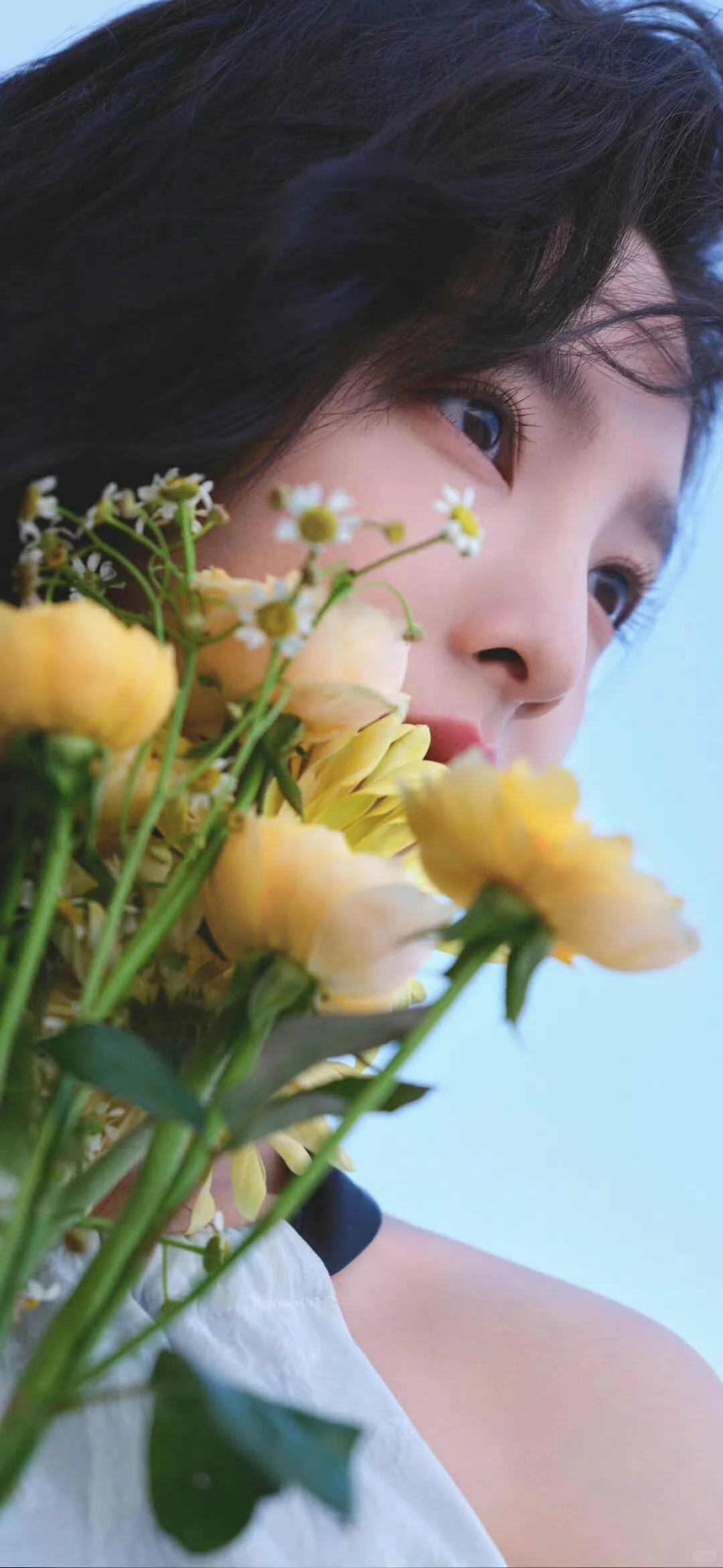 章若楠〡18张治愈可爱手机壁纸美女甜美少女