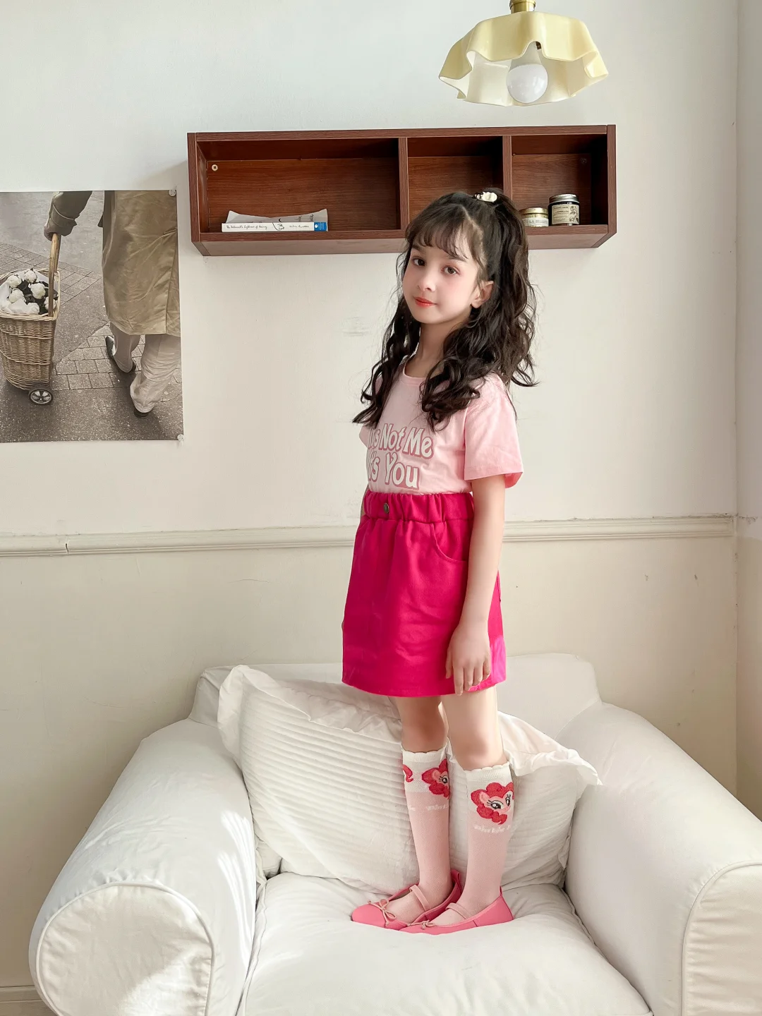 是女儿最爱的小马宝莉袜🩷