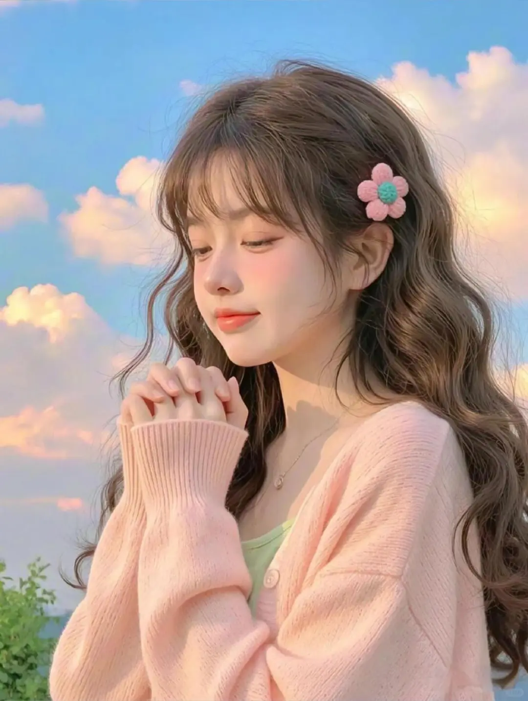温柔可爱的女生头像
