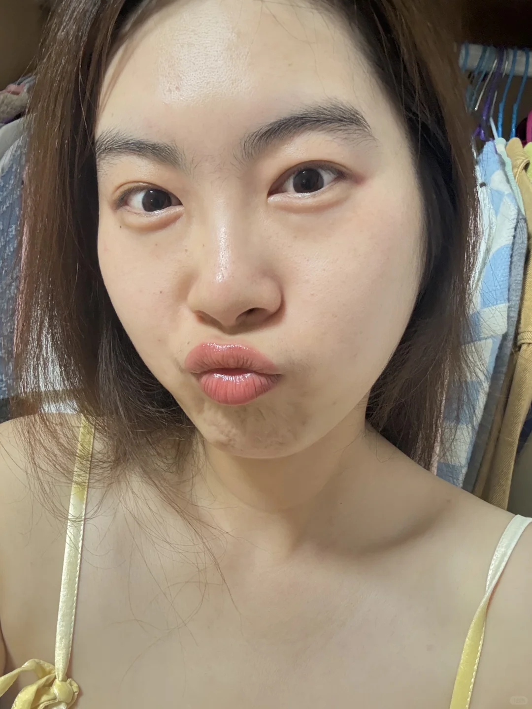 好喜欢今天的皮肤状态哎