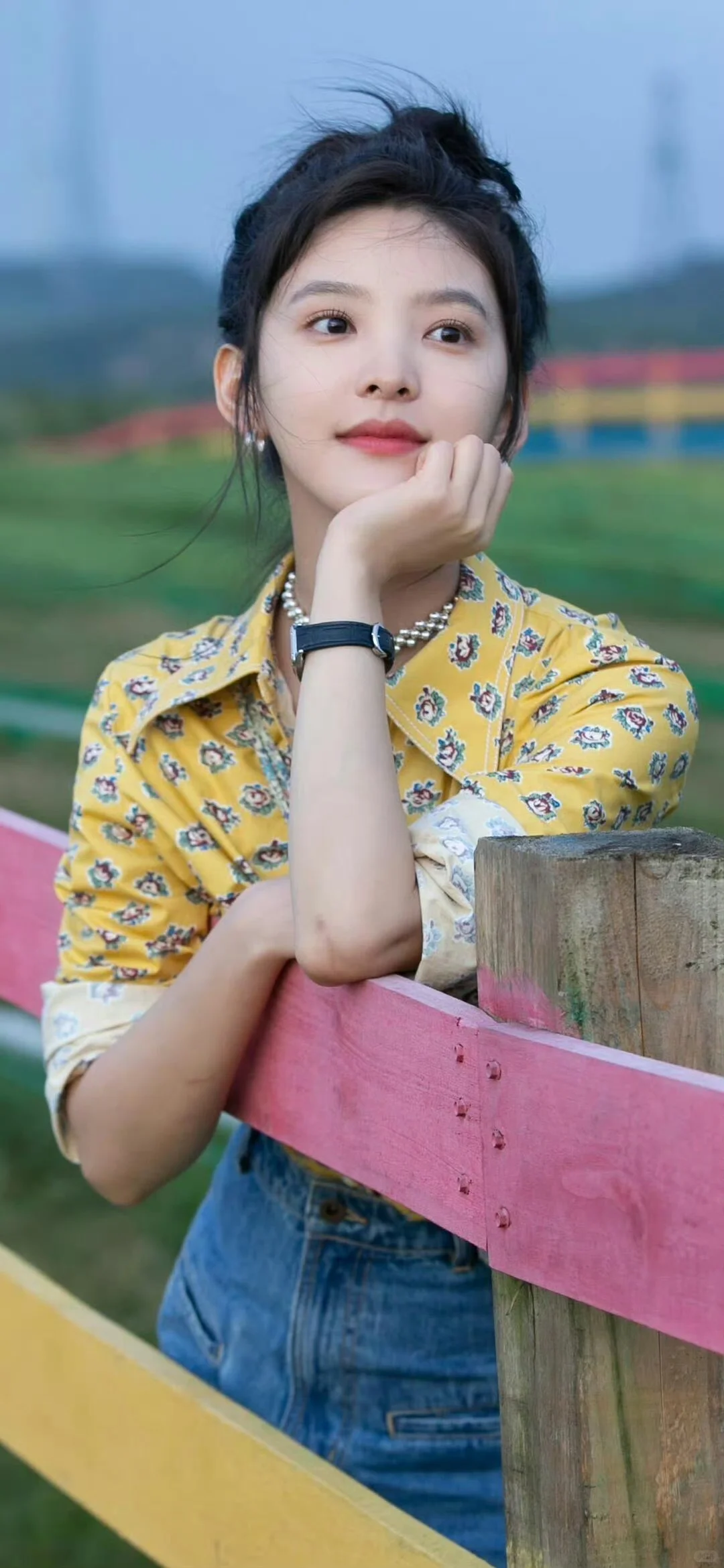 章若楠〡18张治愈可爱手机壁纸美女甜美少女
