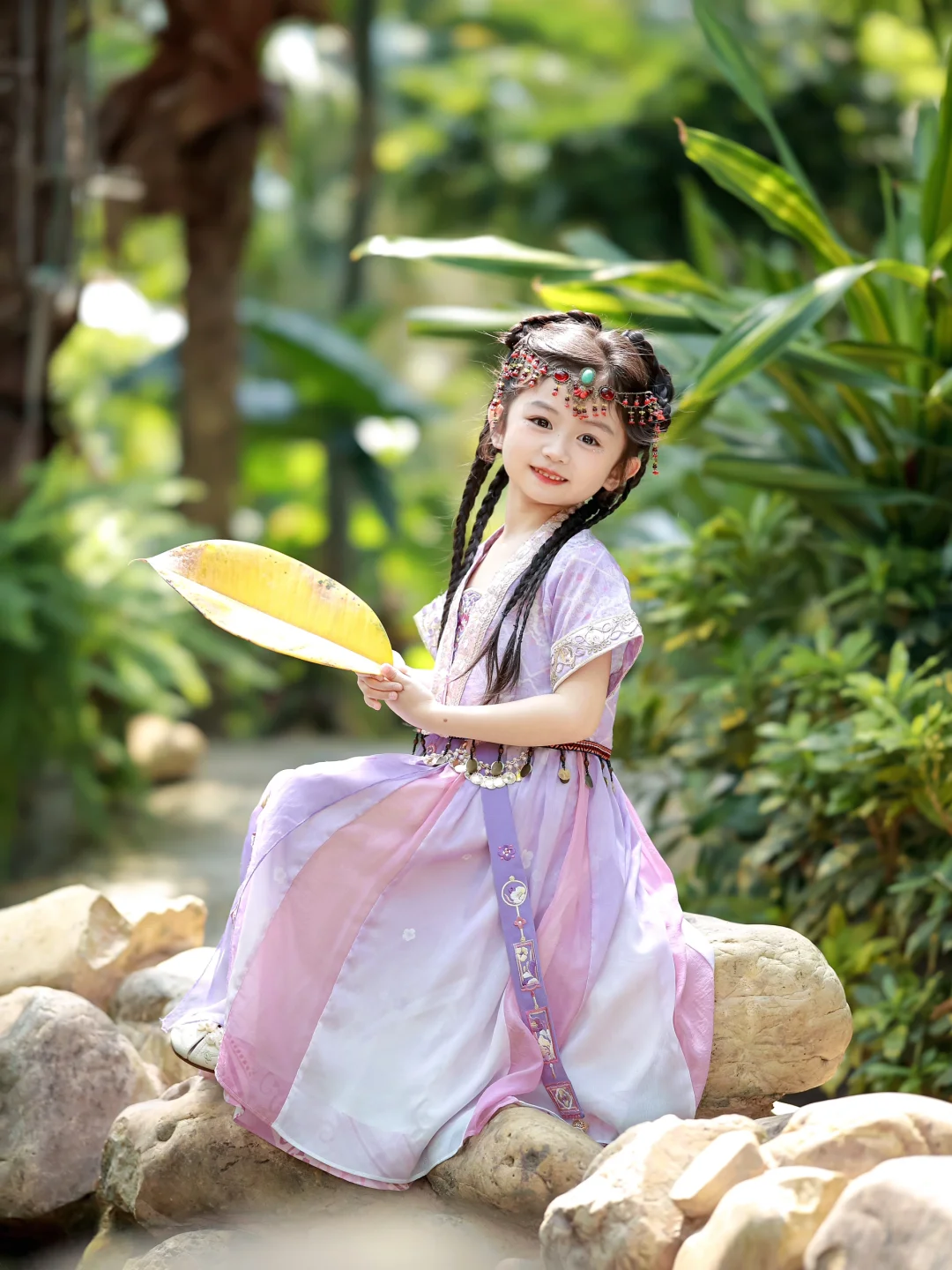 🎐这个古风小宝贝她怎么这么会笑😍～