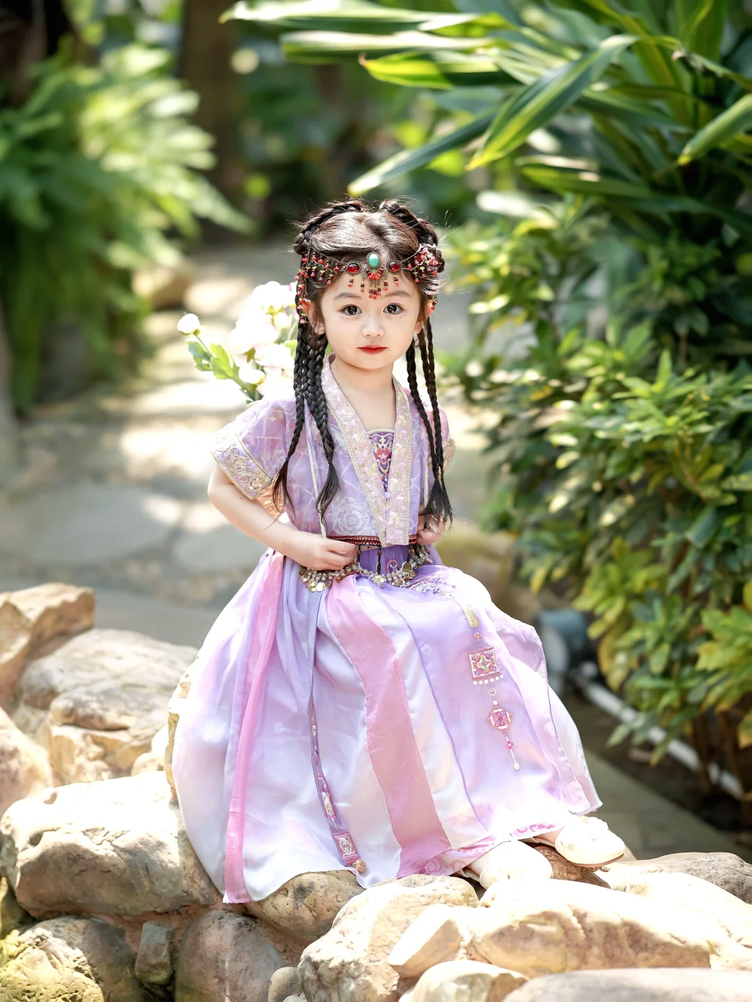 🎐这个古风小宝贝她怎么这么会笑😍～