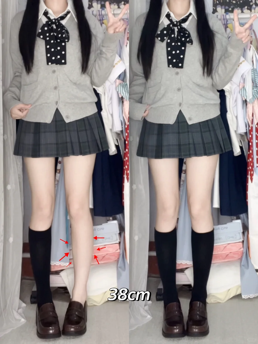 不同长度袜子对比（详细版🔎