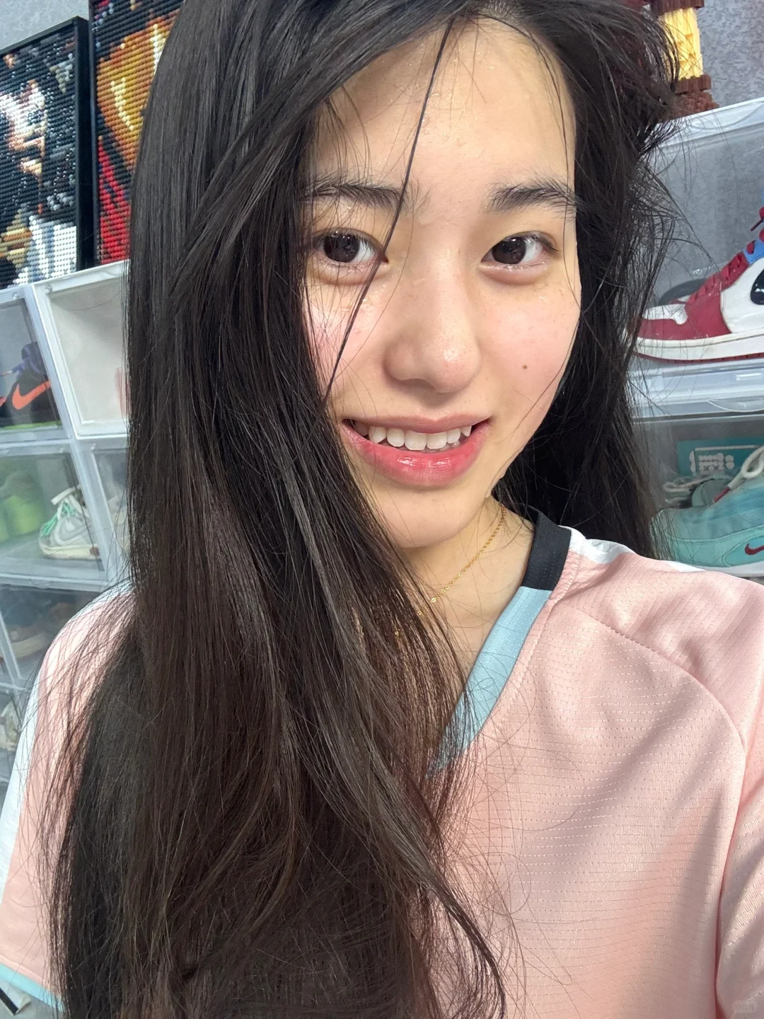 素颜这样算妈生好皮吗