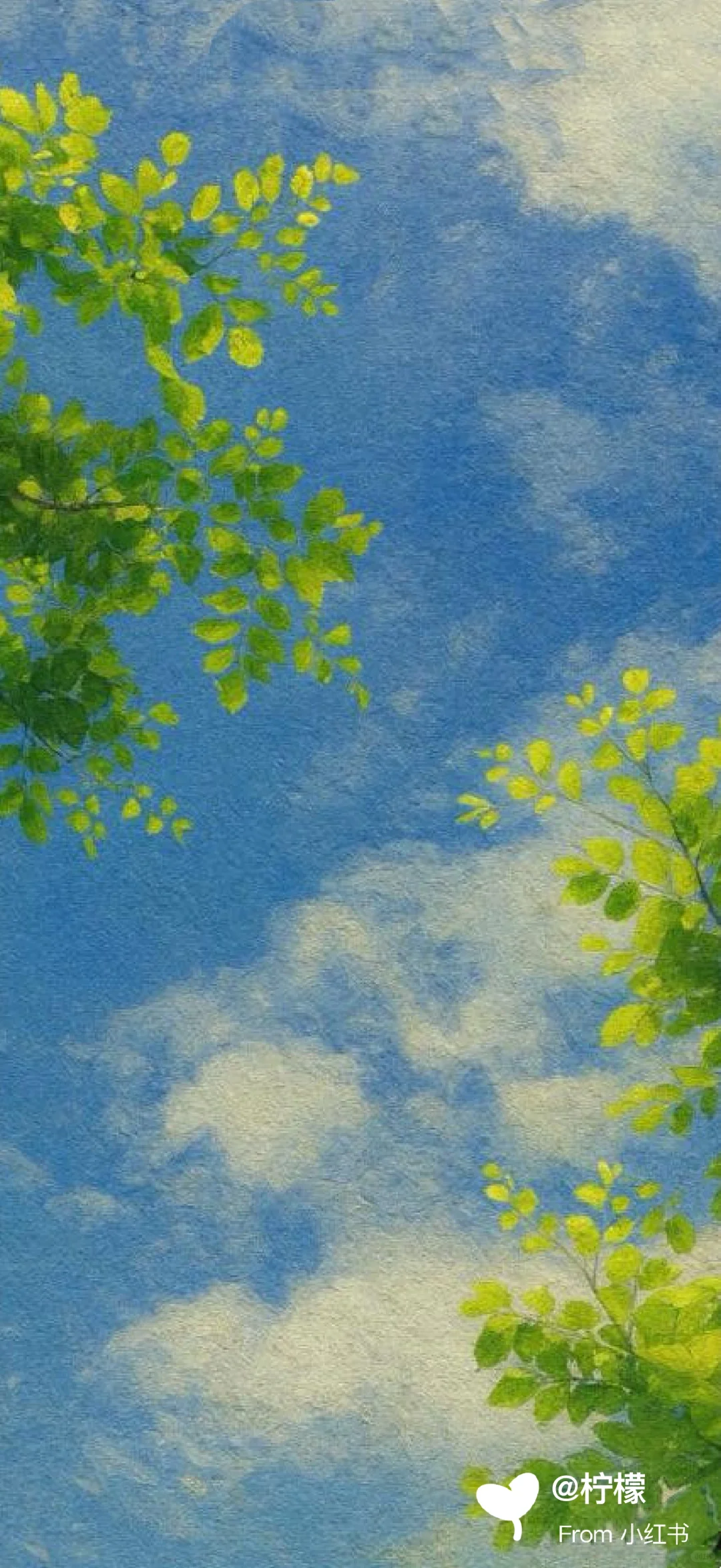 晴天 复古 童年 油画 氛围感 干净壁纸