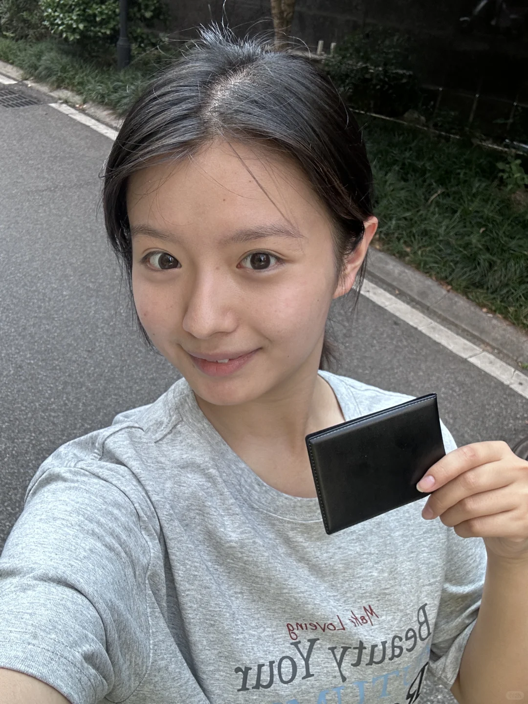 我觉得我素颜就很漂亮