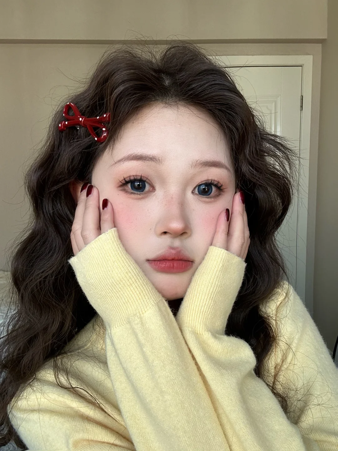 🫐𝒃𝒂𝒃𝒚 𝒃𝒍𝒖𝒆⸝⸝Doll感洋娃娃妆