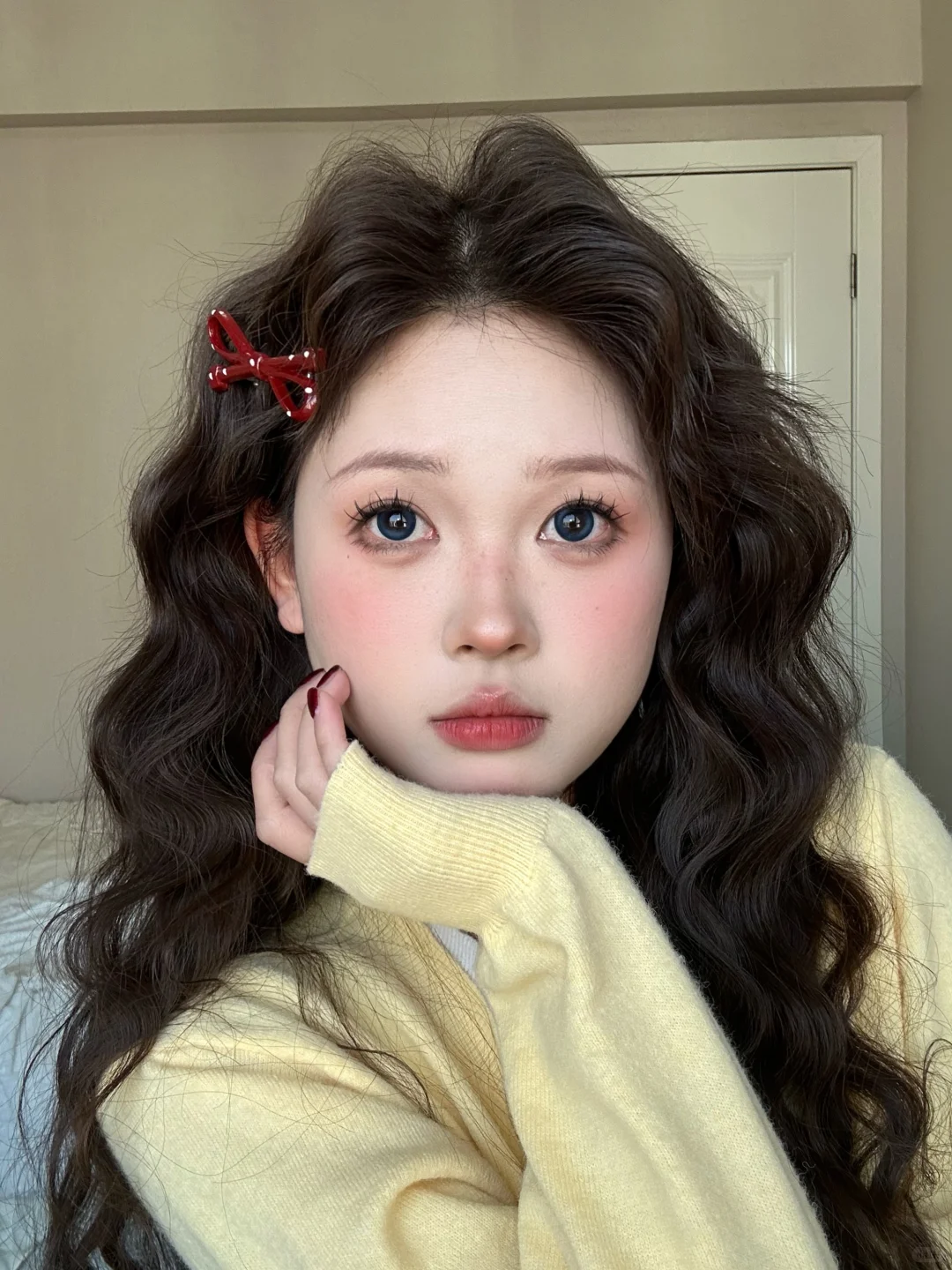 🫐𝒃𝒂𝒃𝒚 𝒃𝒍𝒖𝒆⸝⸝Doll感洋娃娃妆