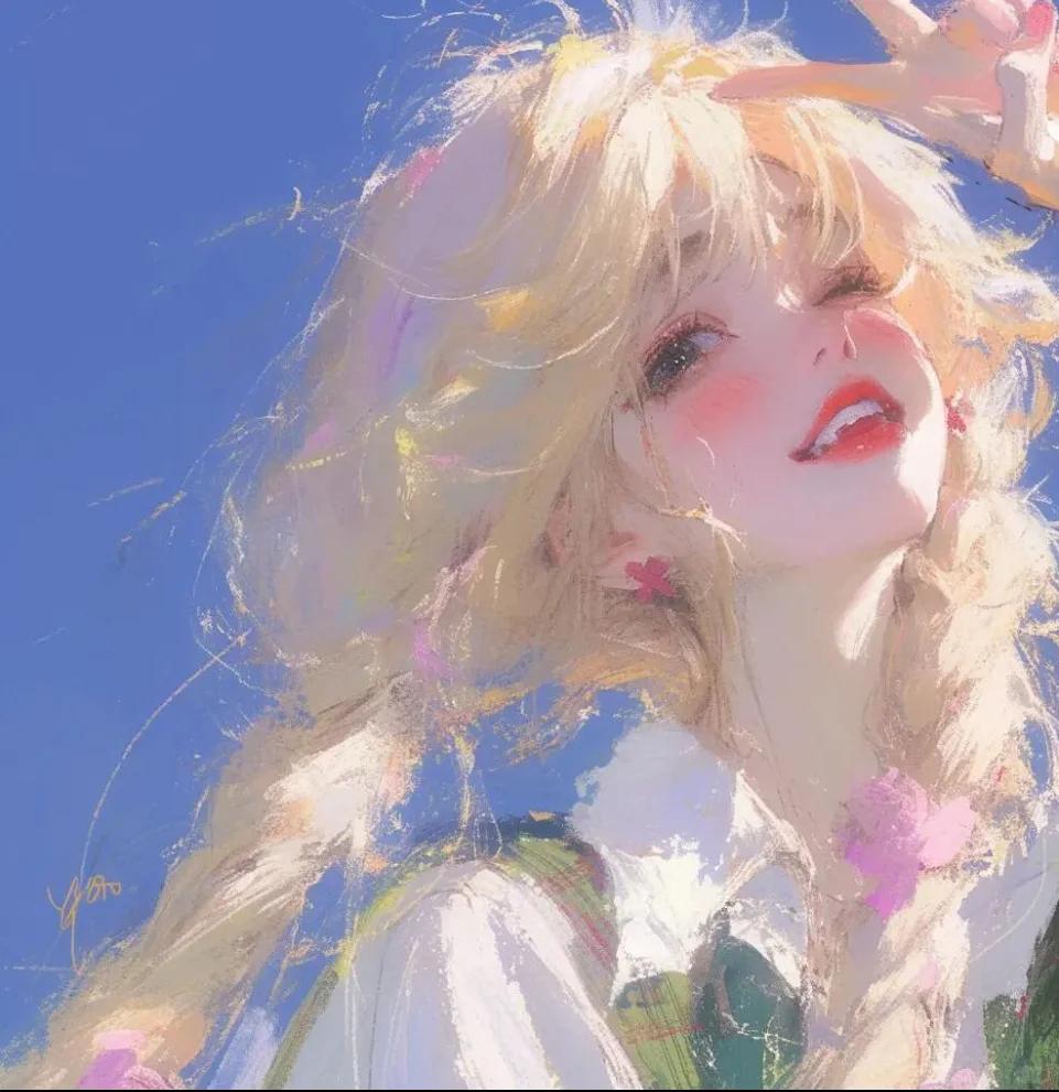 值得你长期不换的油画氛围感女头像~