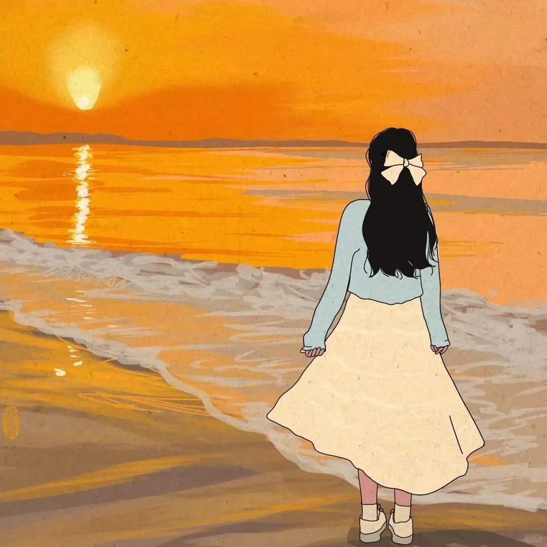 头像｜不露脸的治愈系阳光女生头像