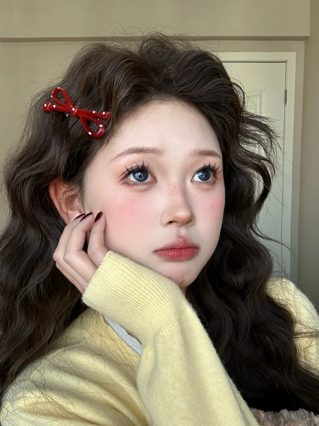 🫐𝒃𝒂𝒃𝒚 𝒃𝒍𝒖𝒆⸝⸝Doll感洋娃娃妆