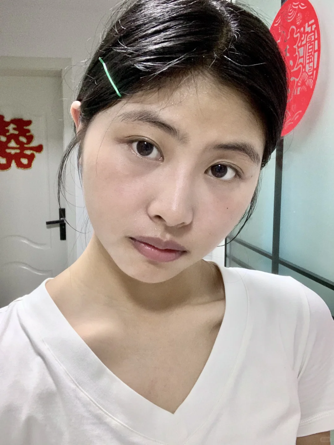 素颜长这样算普吗？