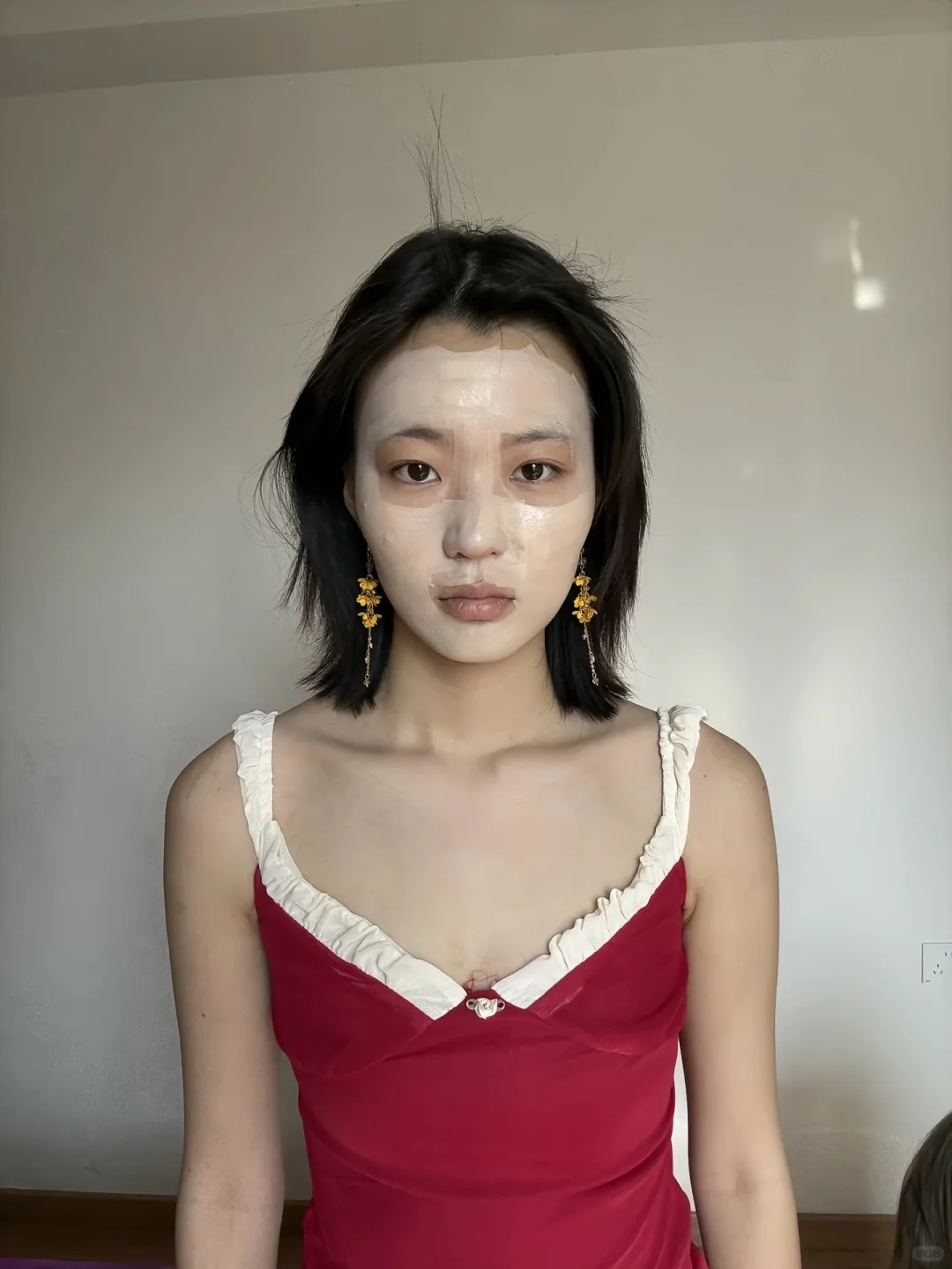 当本人卸妆后…
