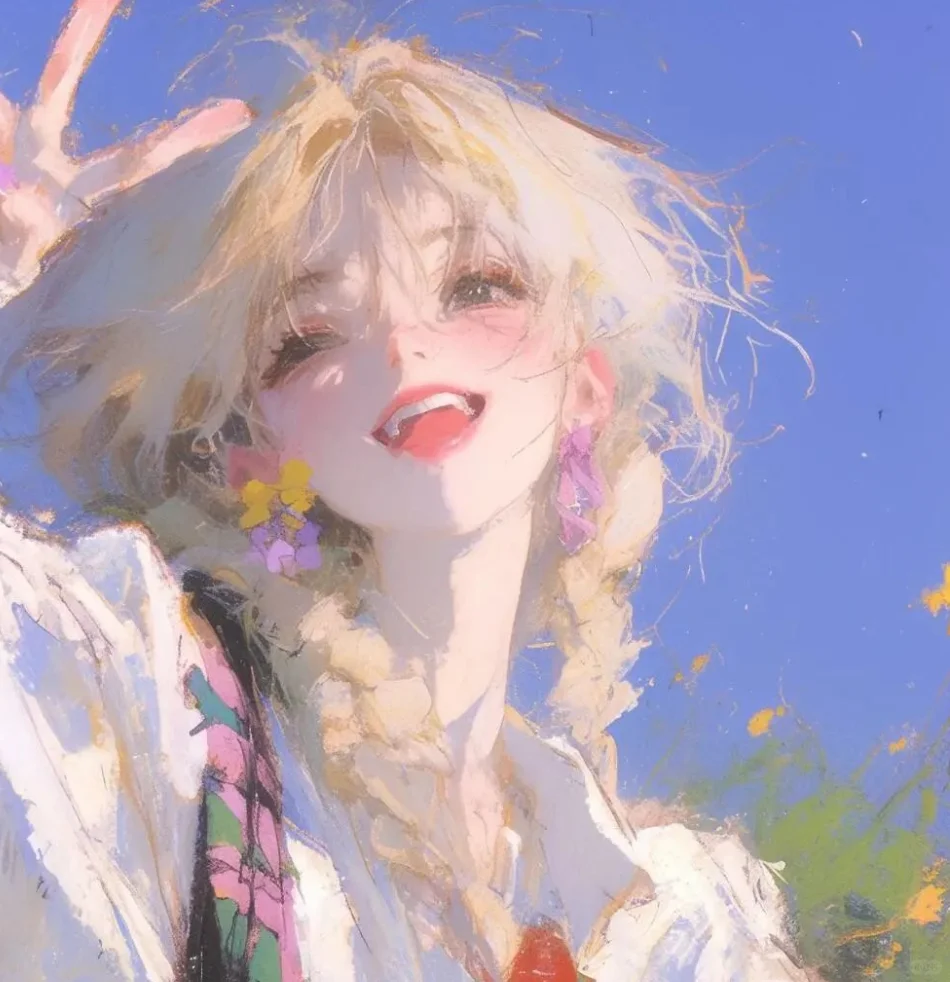 值得你长期不换的油画氛围感女头像~
