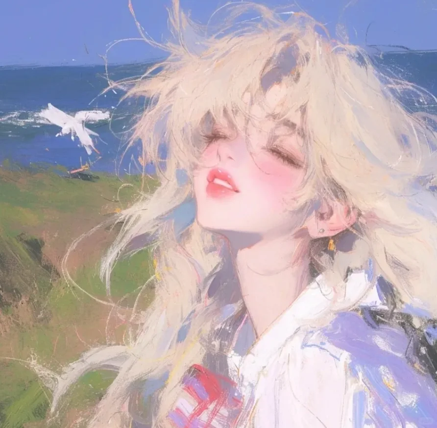 值得你长期不换的油画氛围感女头像~