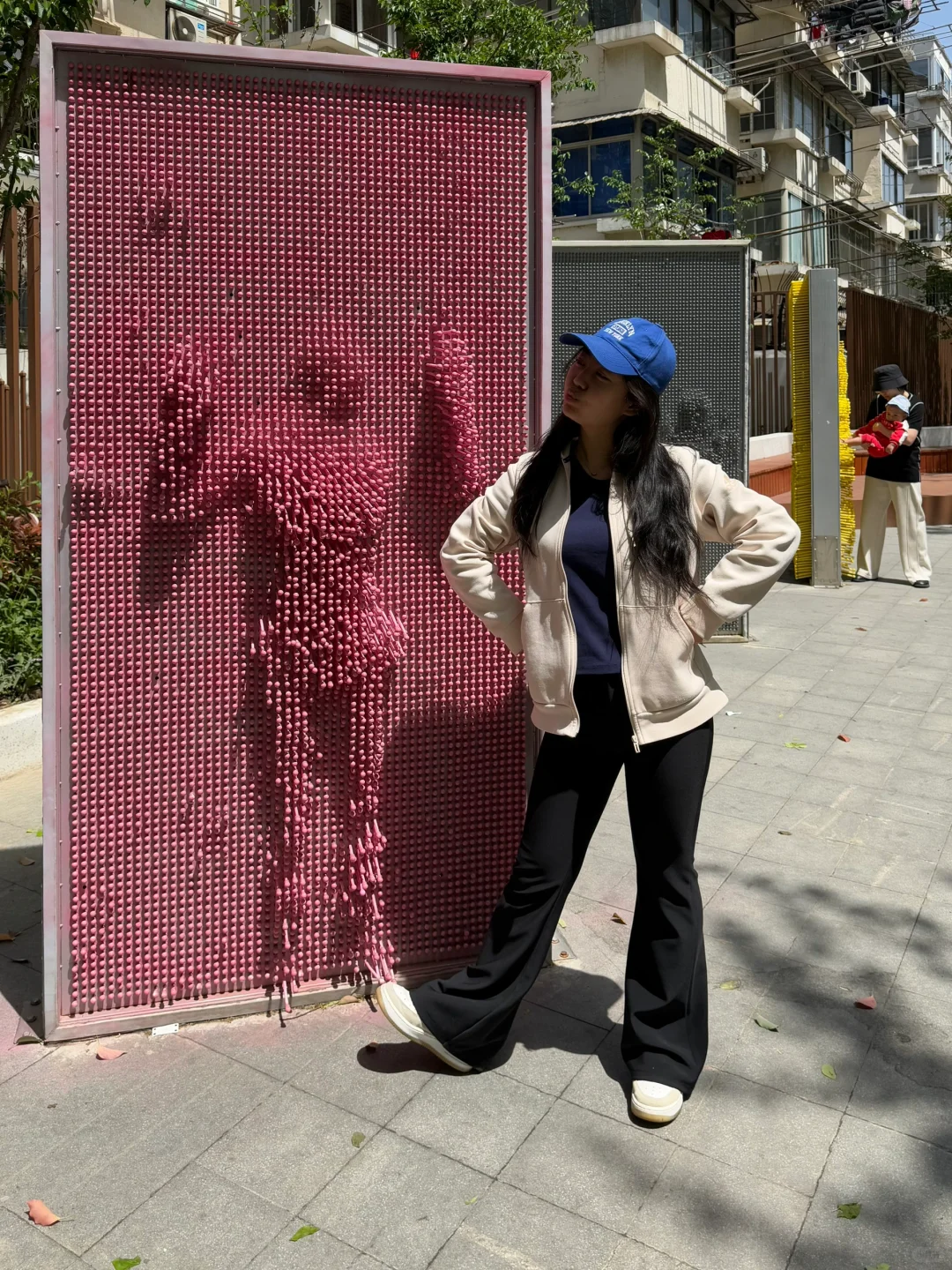 帅帅的小女孩 完美的身材