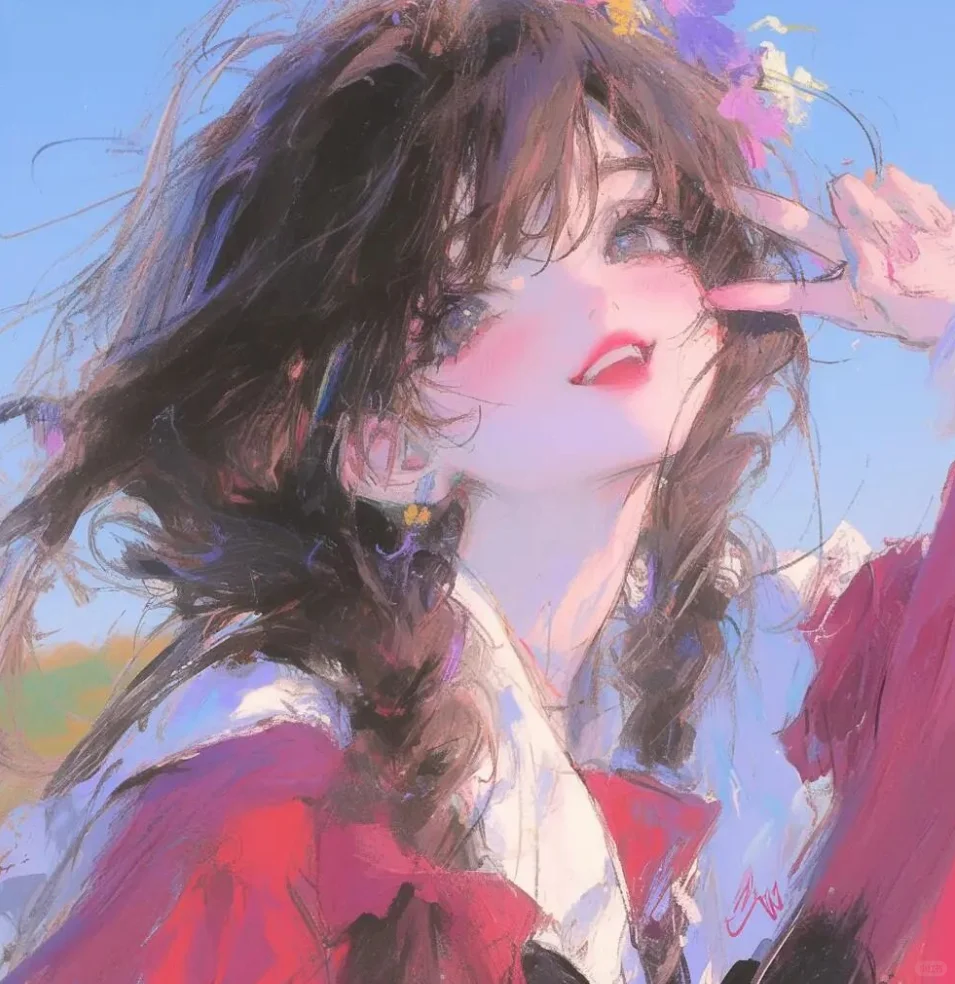 值得你长期不换的油画氛围感女头像~