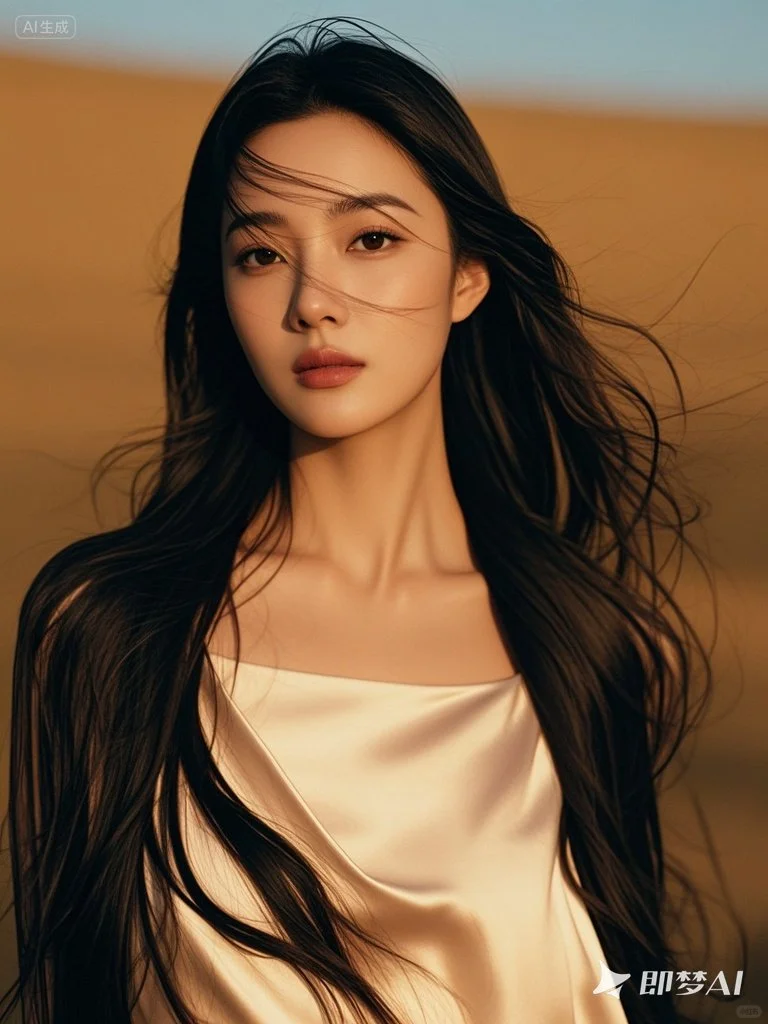 氛围感高级肖像，高级感女头