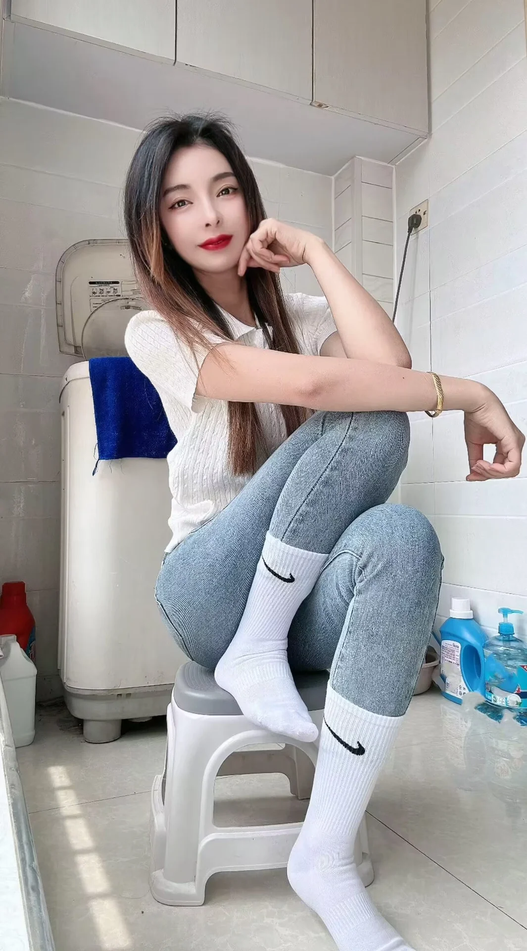 牛仔裤穿搭