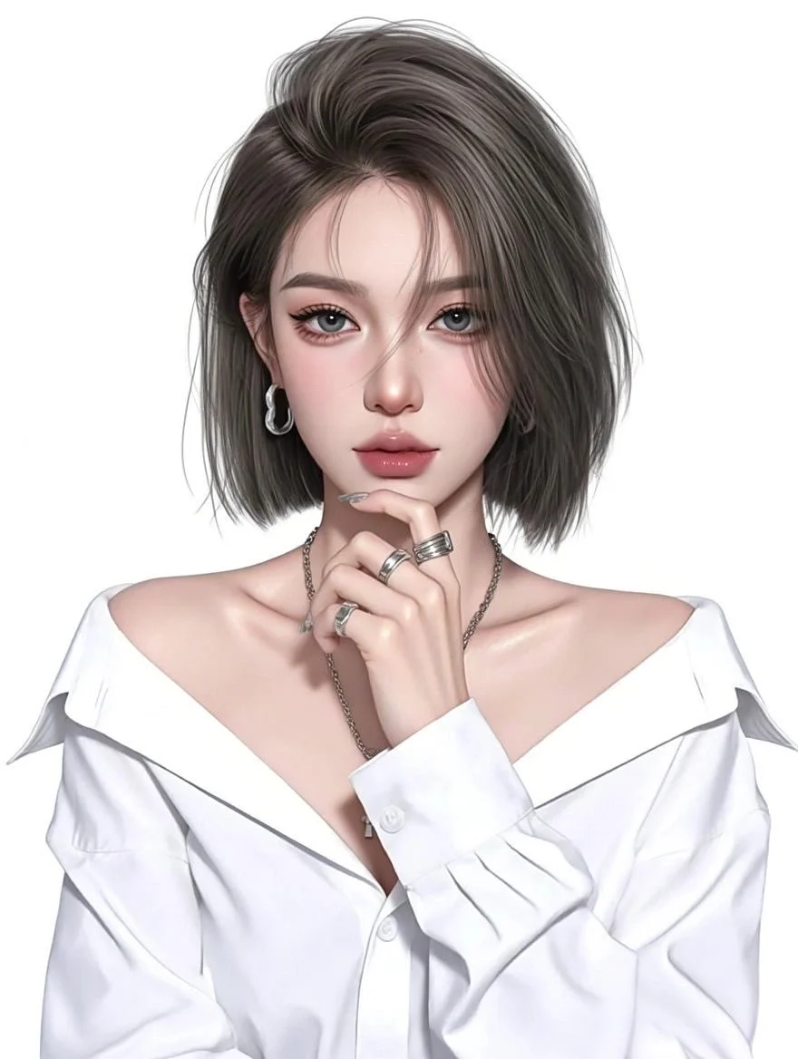 短发女孩真的很迷人~