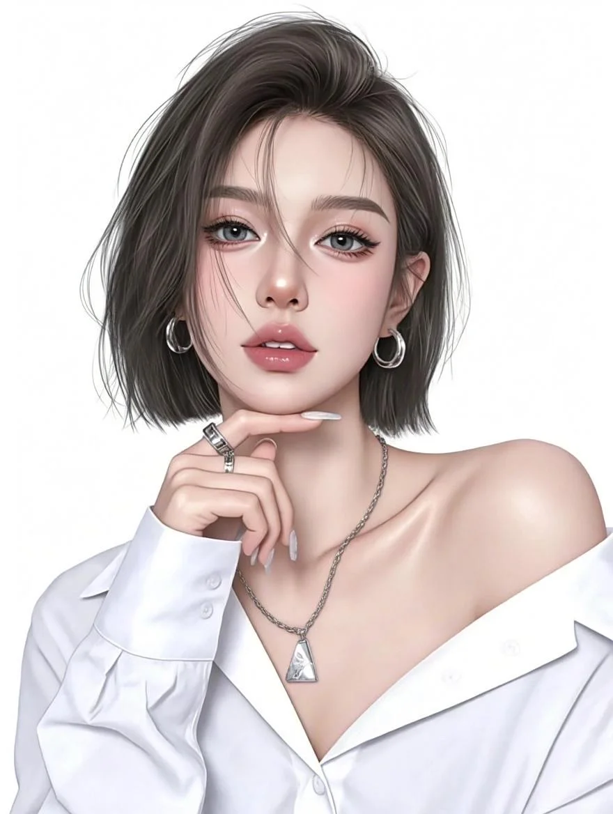 短发女孩真的很迷人~