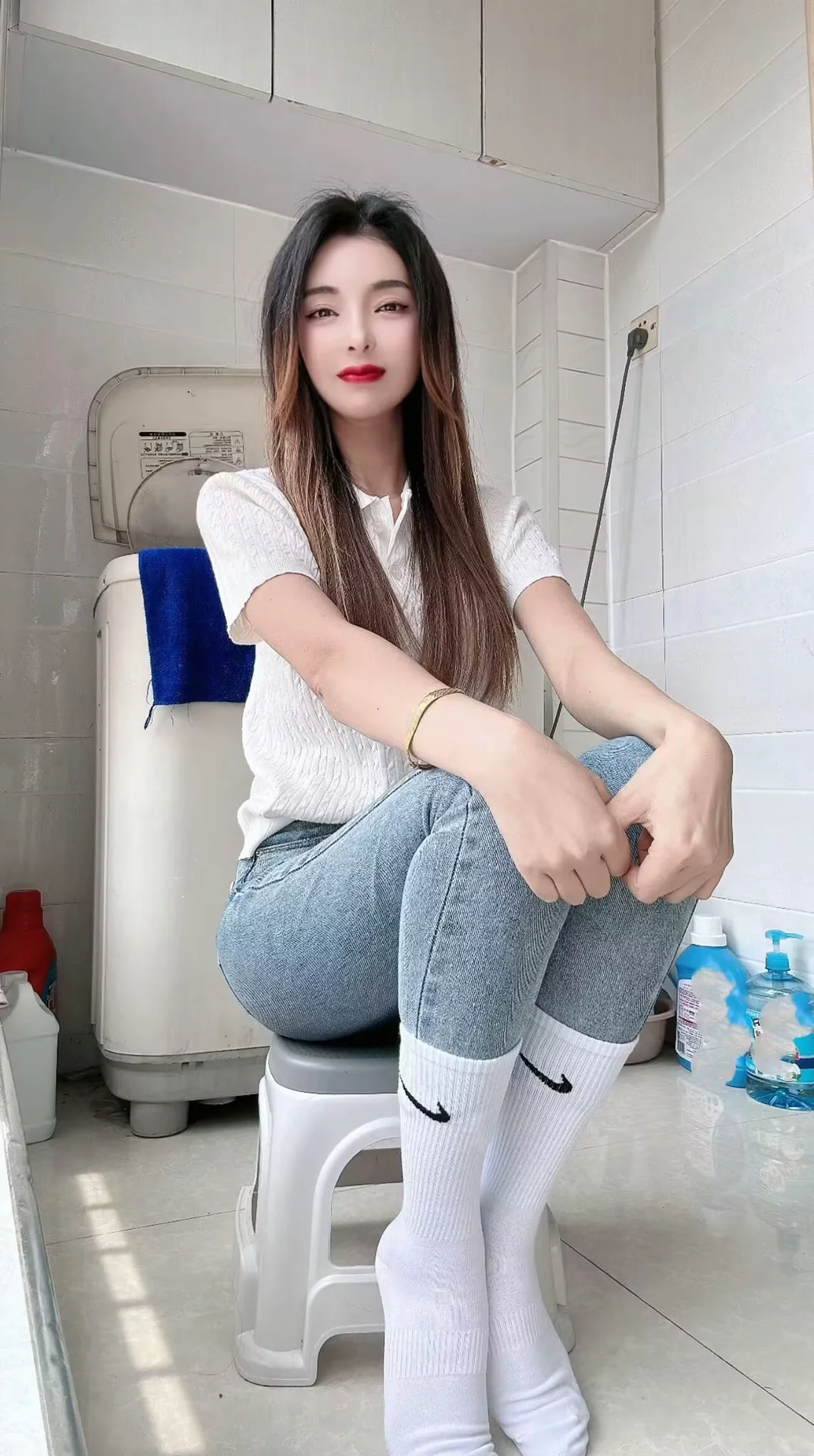 牛仔裤穿搭
