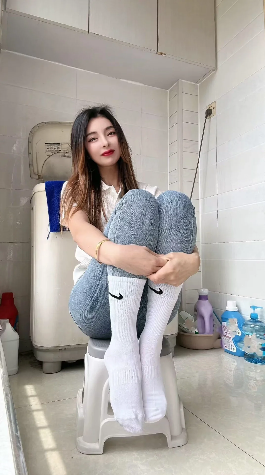 牛仔裤穿搭