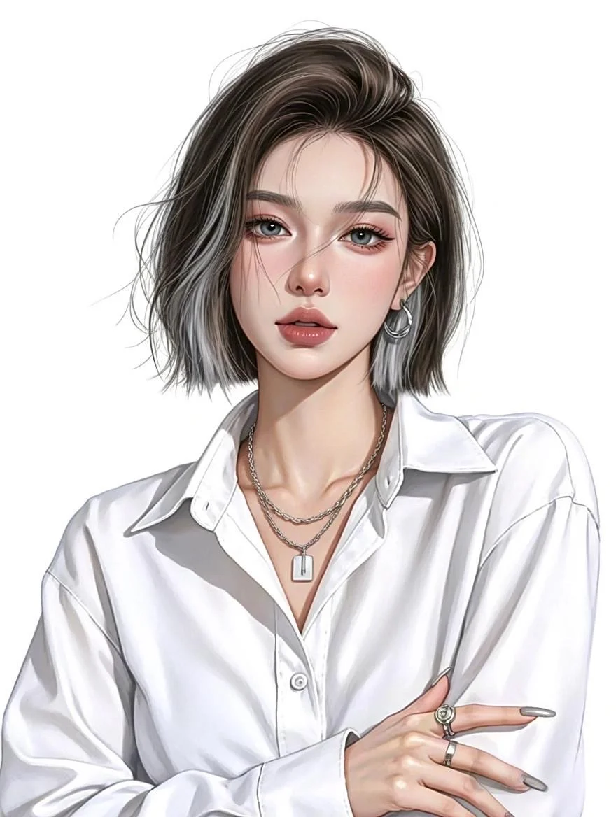 短发女孩真的很迷人~