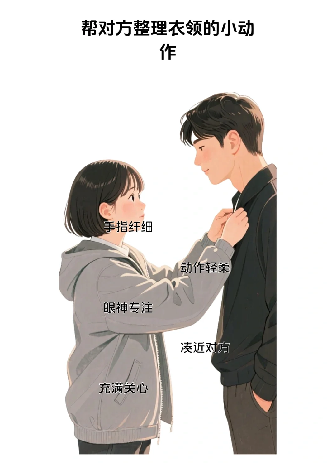 女生最让人着迷的8个行为，第1名男生公认“