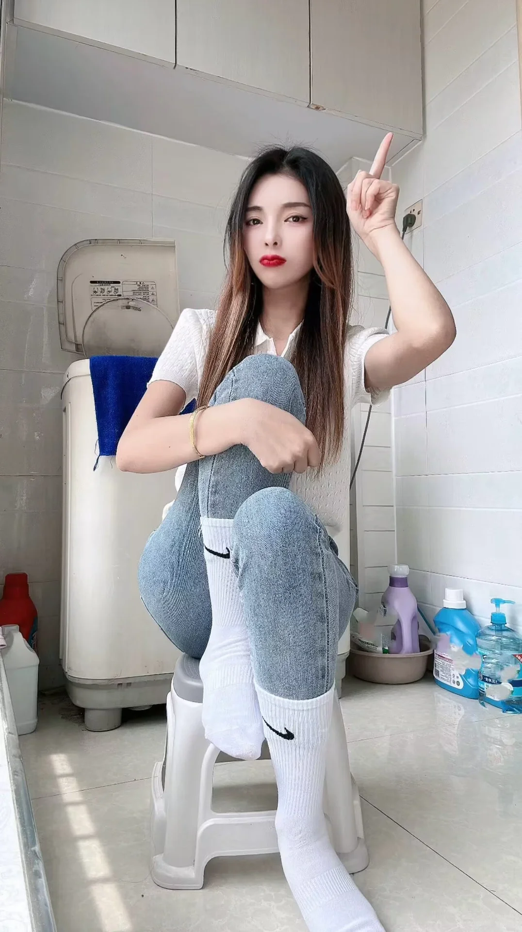 牛仔裤穿搭