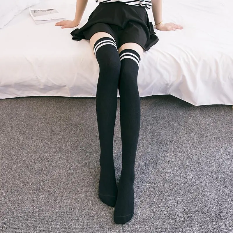 姐妹们~大腿袜和小腿袜有什么穿搭呀