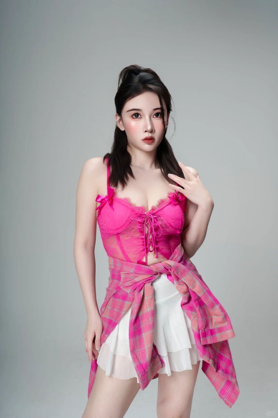 她真的有点美❤️～～～～
