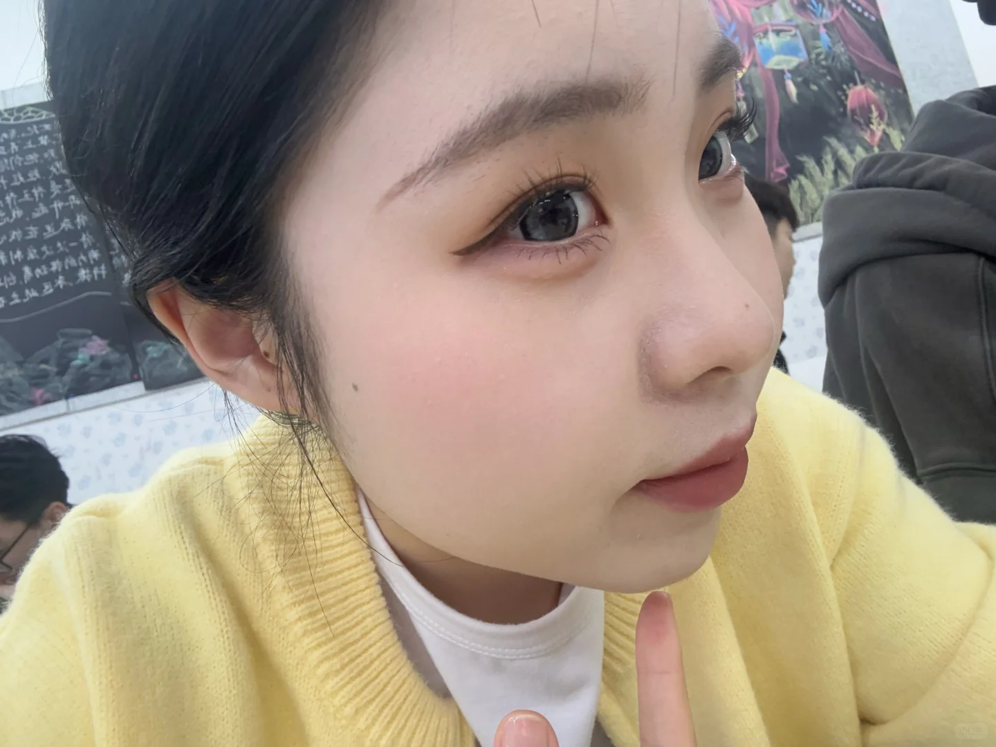 素颜，这样皮肤算好吗？