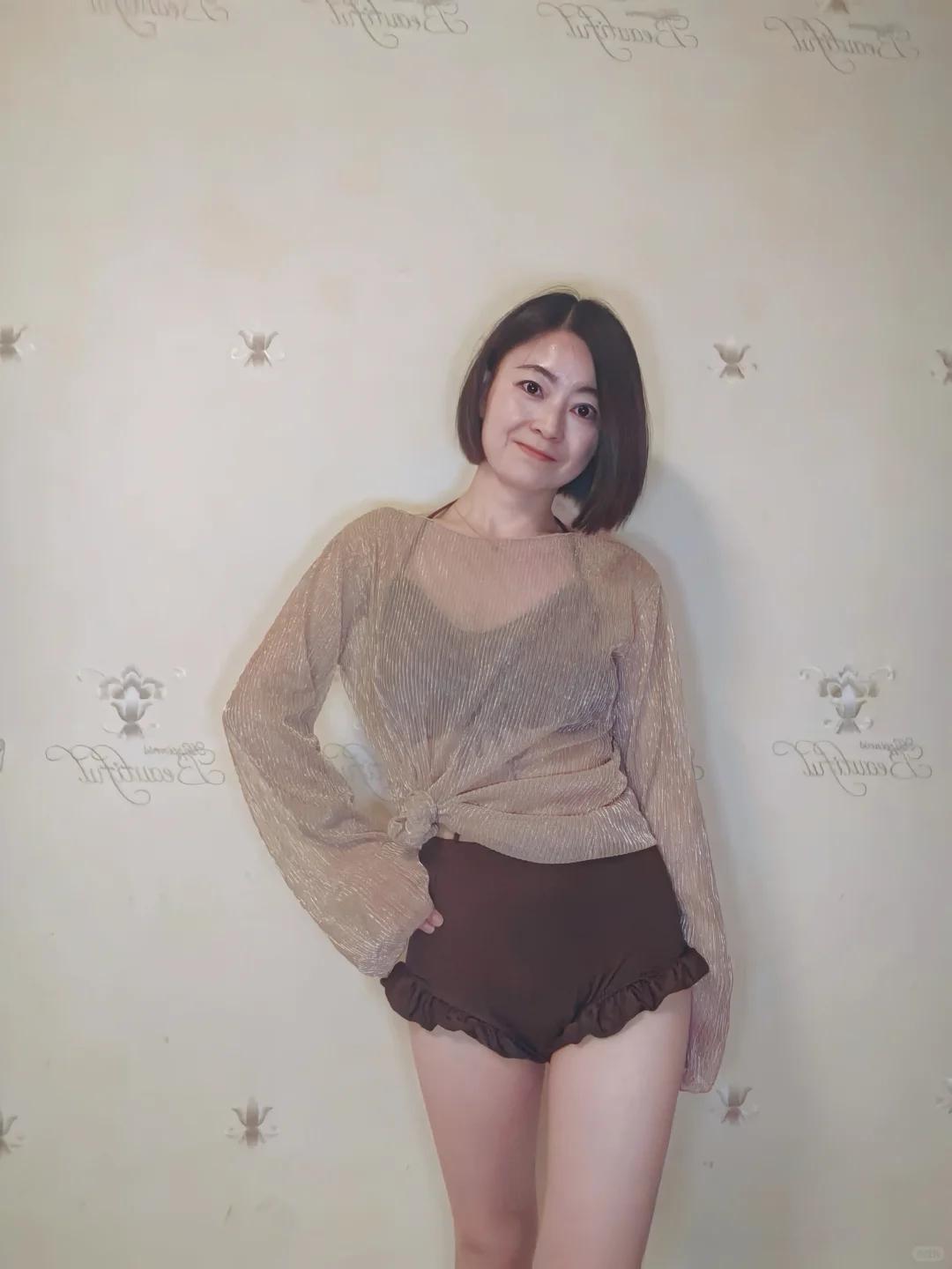 今年的最后一套泳装啦