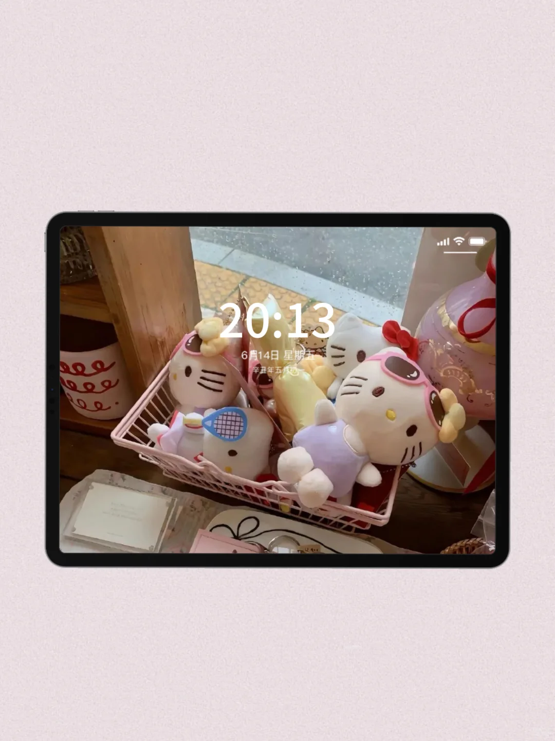 ipad壁纸｜HelloKitty平板壁纸
