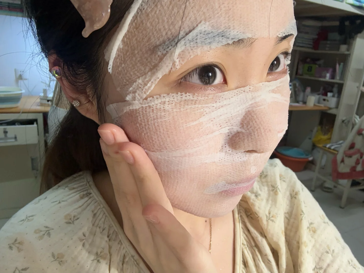 素颜，这样皮肤算好吗？