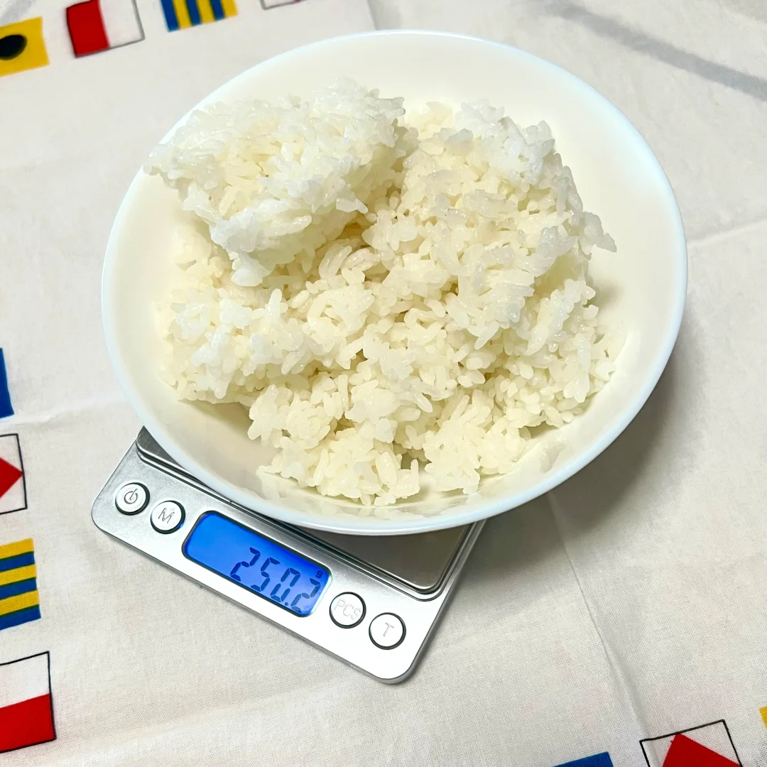 减肥不敢多吃米饭？50g到300g米饭实拍对比🔥