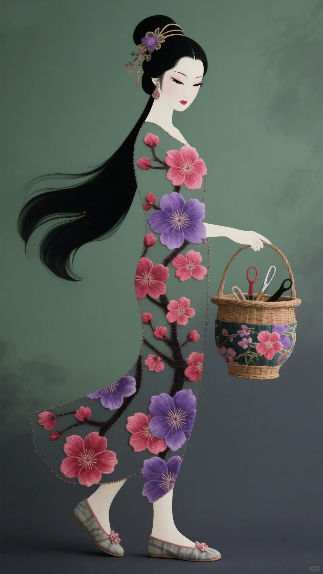 女人一生如花