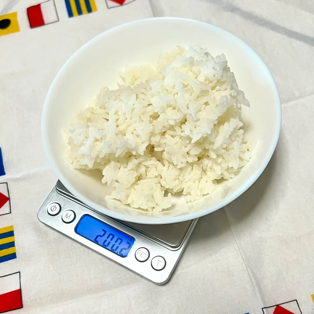 减肥不敢多吃米饭？50g到300g米饭实拍对比🔥