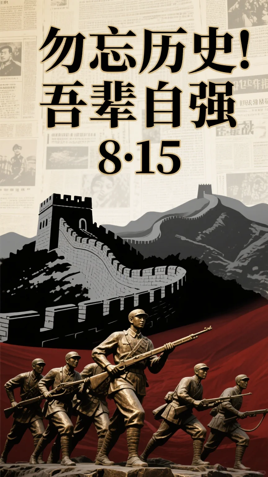 8月15日，必须刻进DNA的日子。