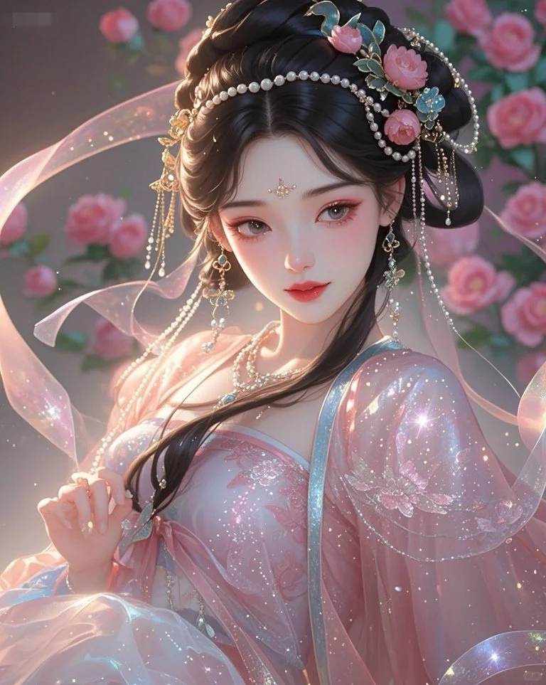 九美人图你更爱哪一位？比花娇艳！🌸