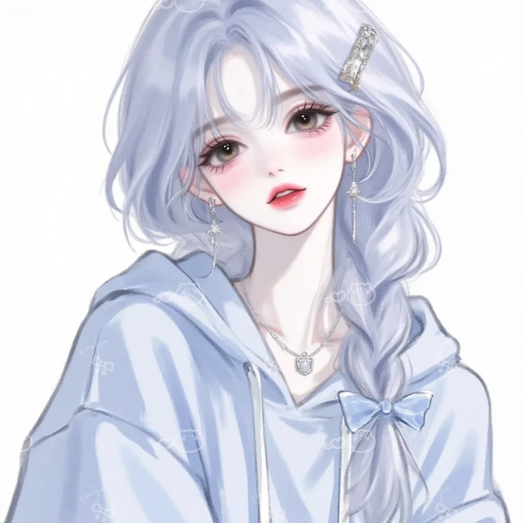 今天是蓝色系哒💙