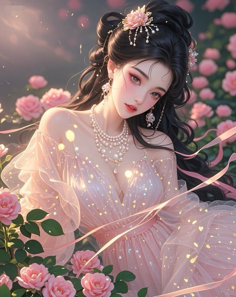 九美人图你更爱哪一位？比花娇艳！🌸