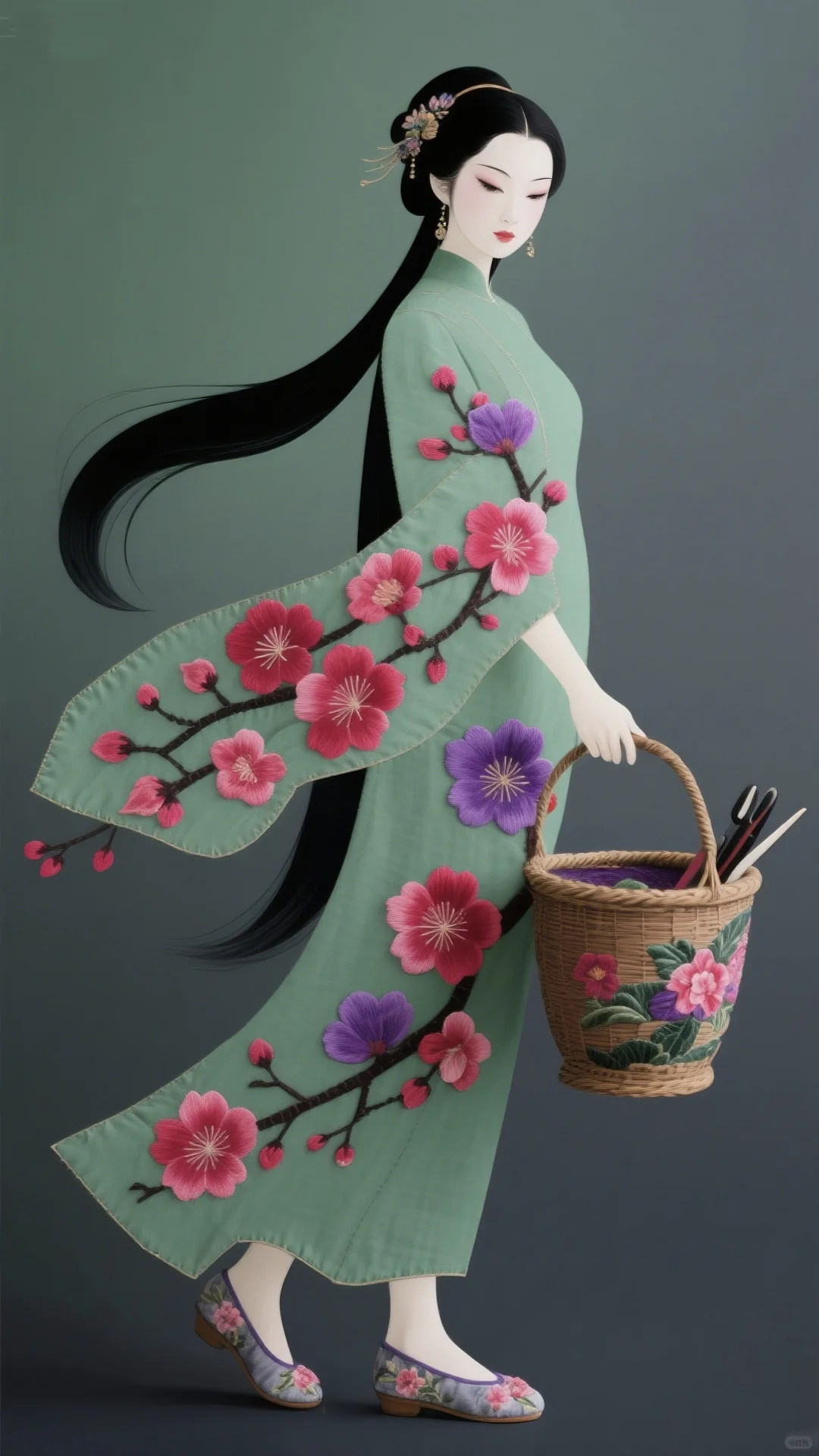 女人一生如花