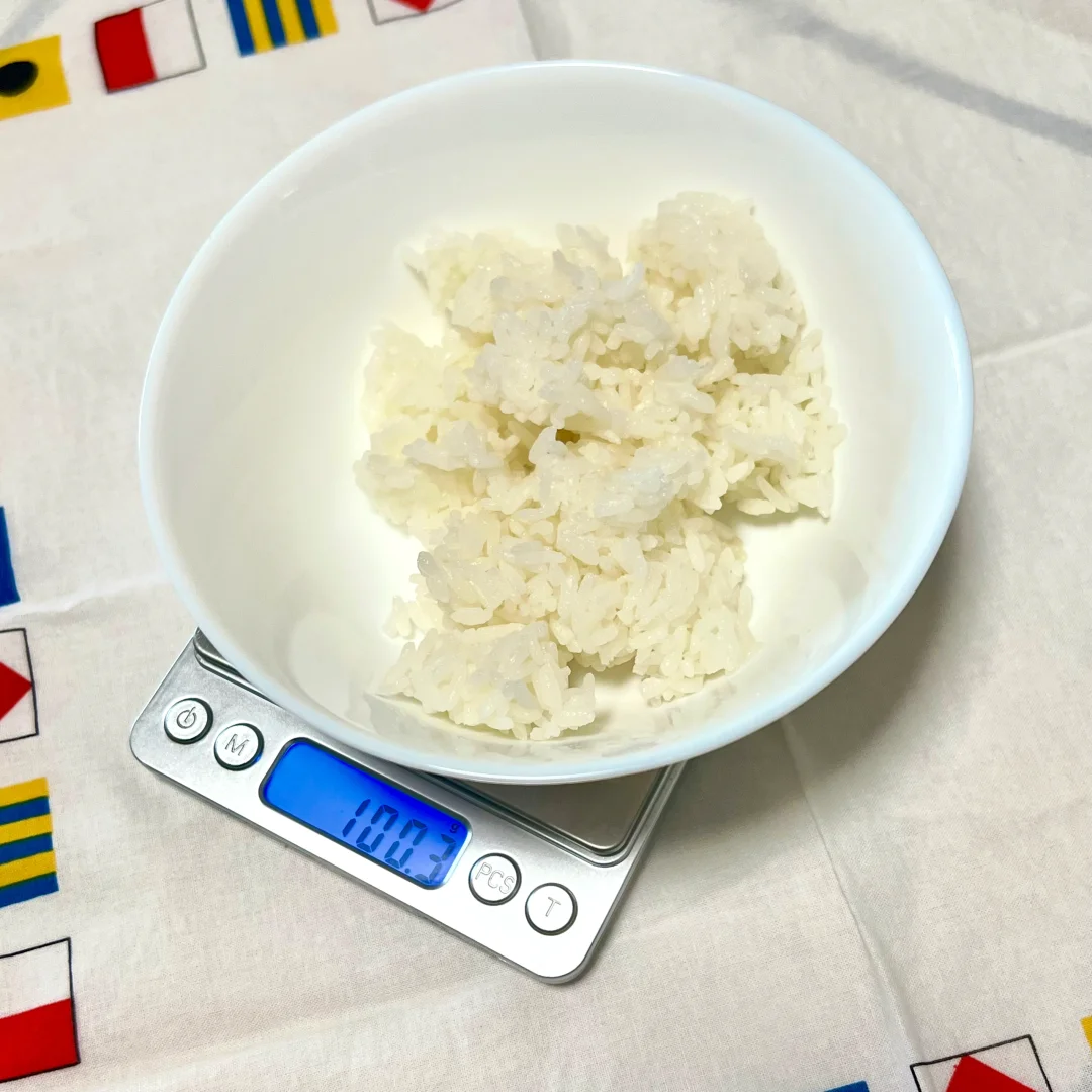 减肥不敢多吃米饭？50g到300g米饭实拍对比🔥