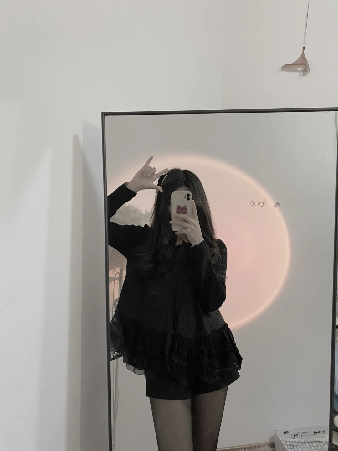 挡脸自拍