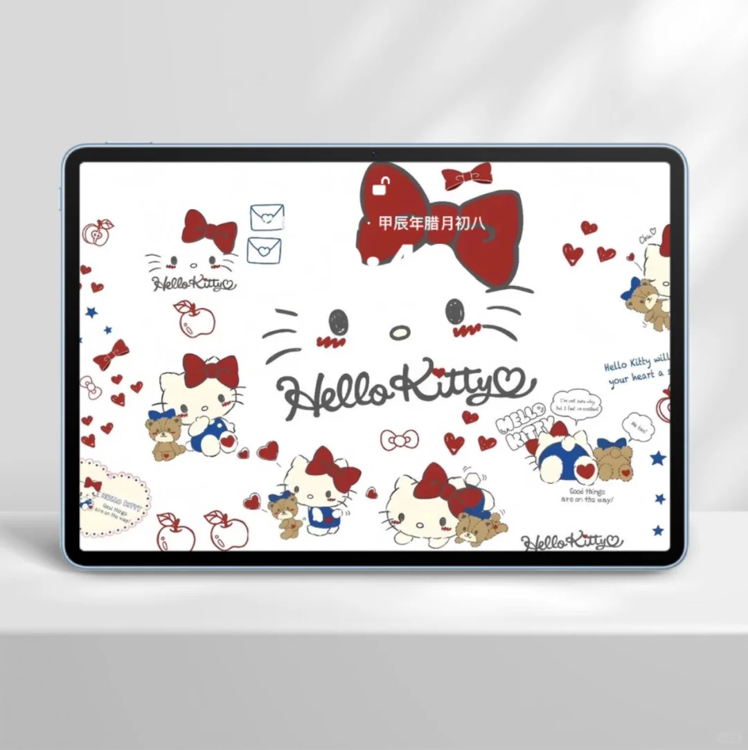 ipad壁纸｜HelloKitty超可爱平板壁纸